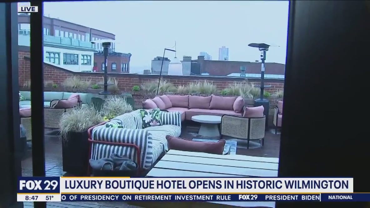 Luxury boutique hotel opens in historic Wilmington